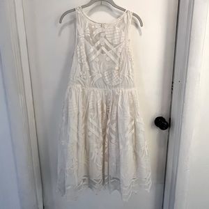 Anthropologie dress, white, Maeve brand